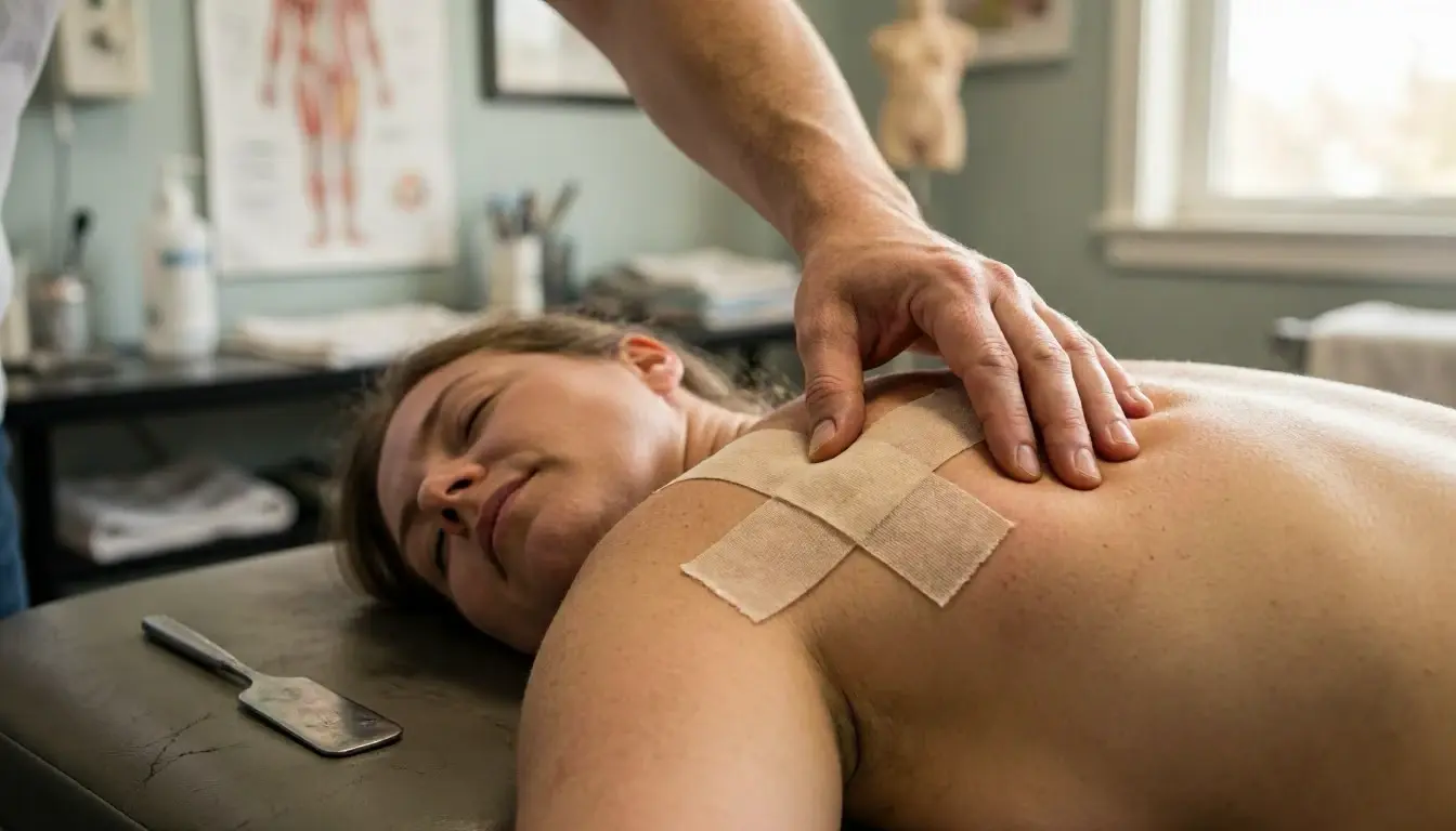 Muscle Strain in Chiropractor: Muscle Strain is an injury that occurs when muscle fibers stretch or—visual guide
