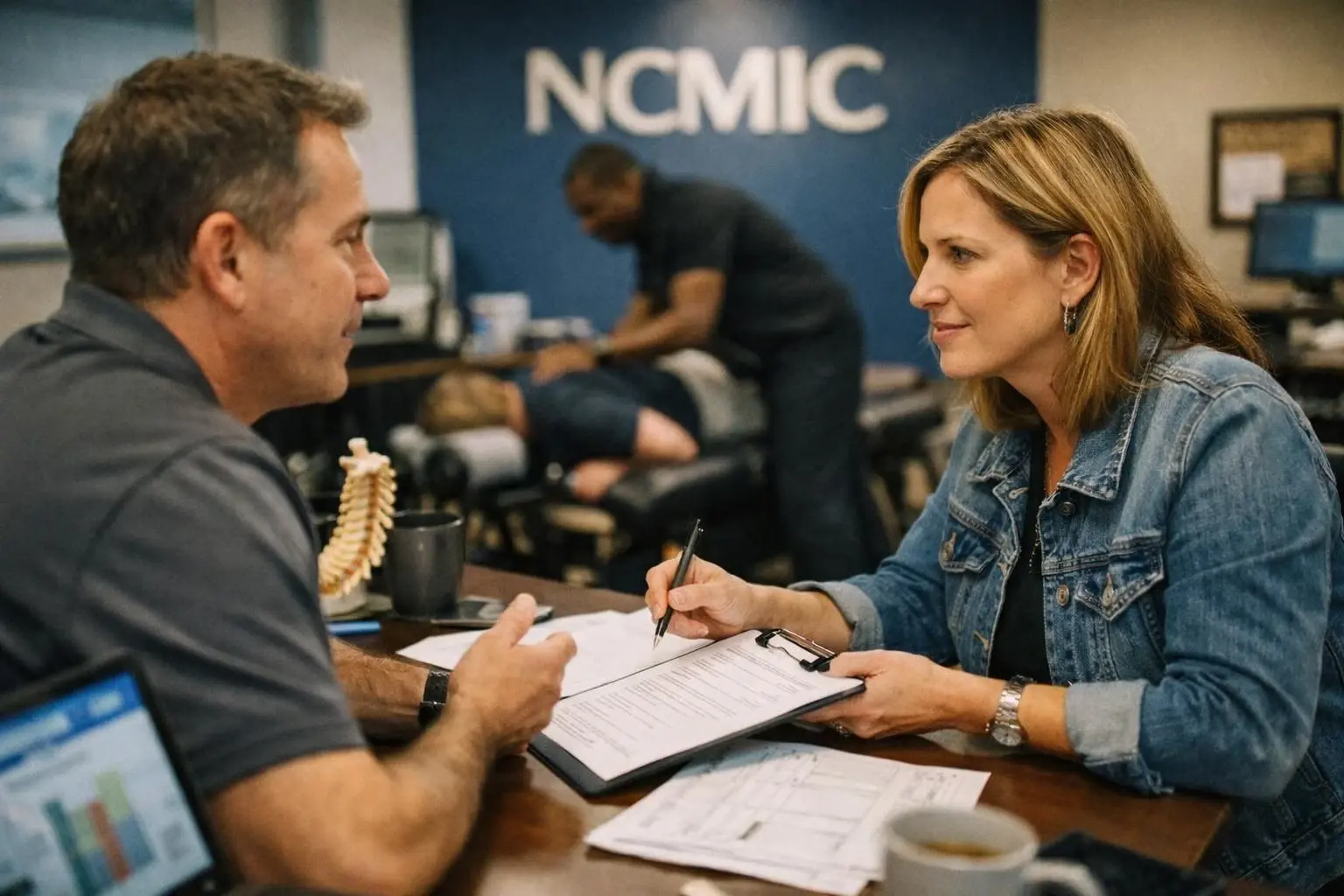 How NCMIC applies to Chiropractor services in Brentwood Estates, United States—practical illustration
