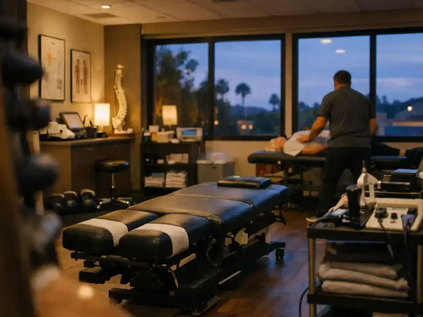 Cox Flexion Distraction in Chiropractor—Brentwood Estates