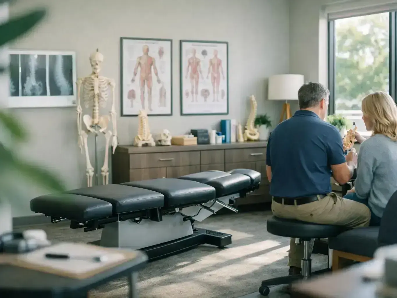 Chiropractic School Meaning — in action